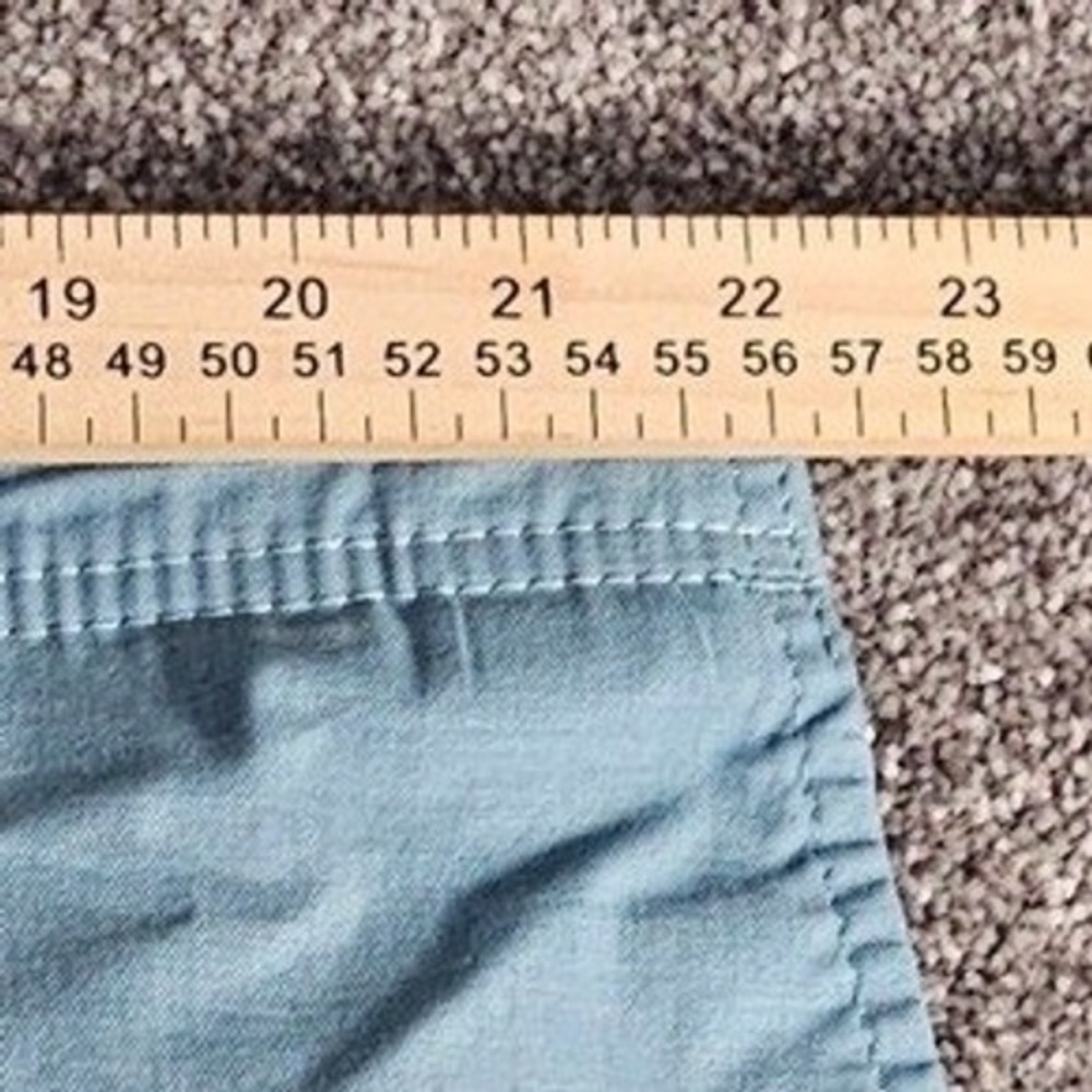 True Nation Cargo Shorts Mens 44 Blue Flex Stretch Utility Hiking Pockets - Picture 6 of 8